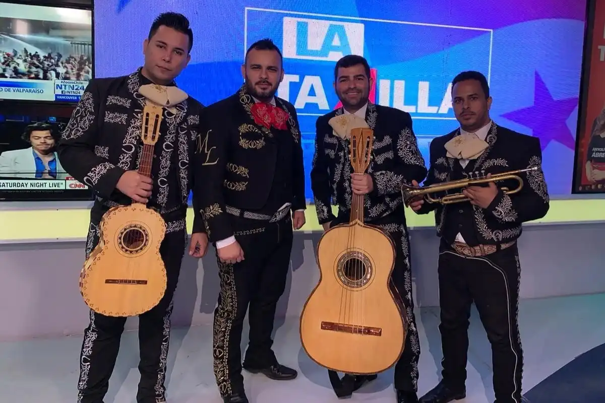 Mariachis en un evento de empresa